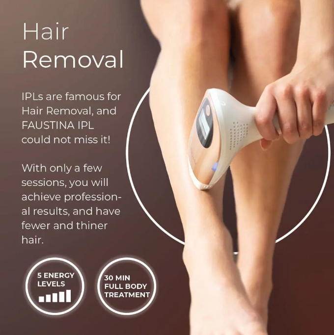 FAUSTINA Laser Hair Removal Device