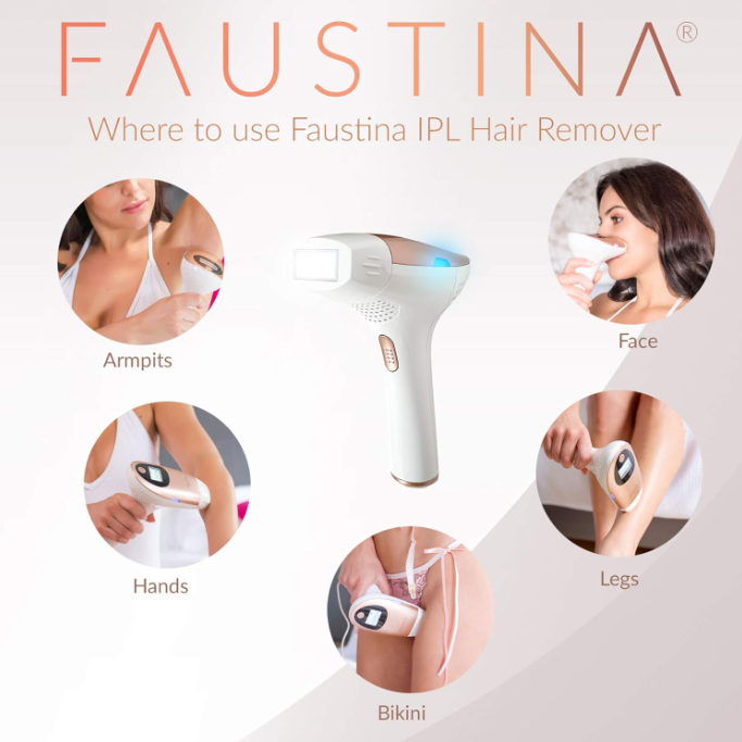 FAUSTINA Laser Hair Removal Device